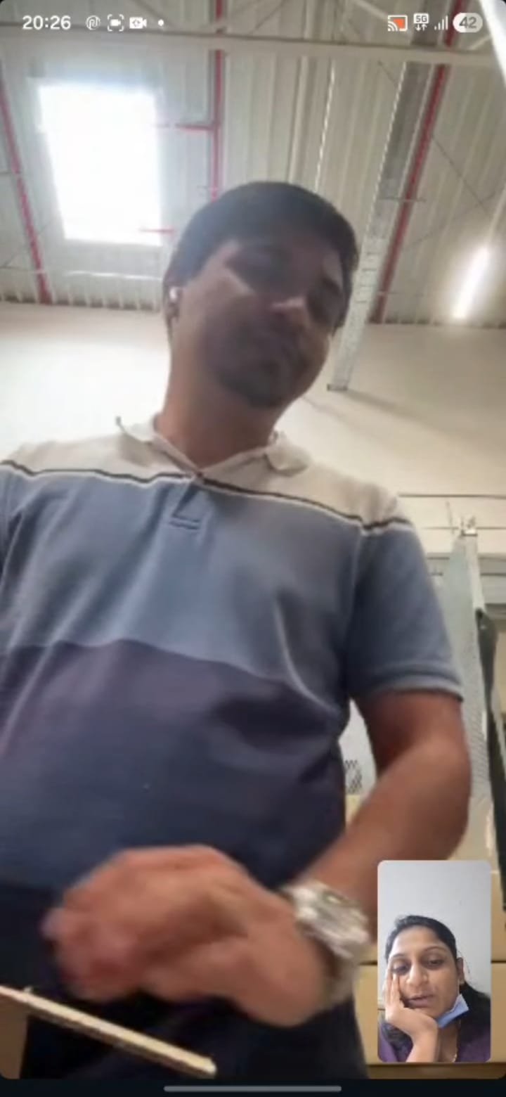 Video call · 08 · Jaydip at work