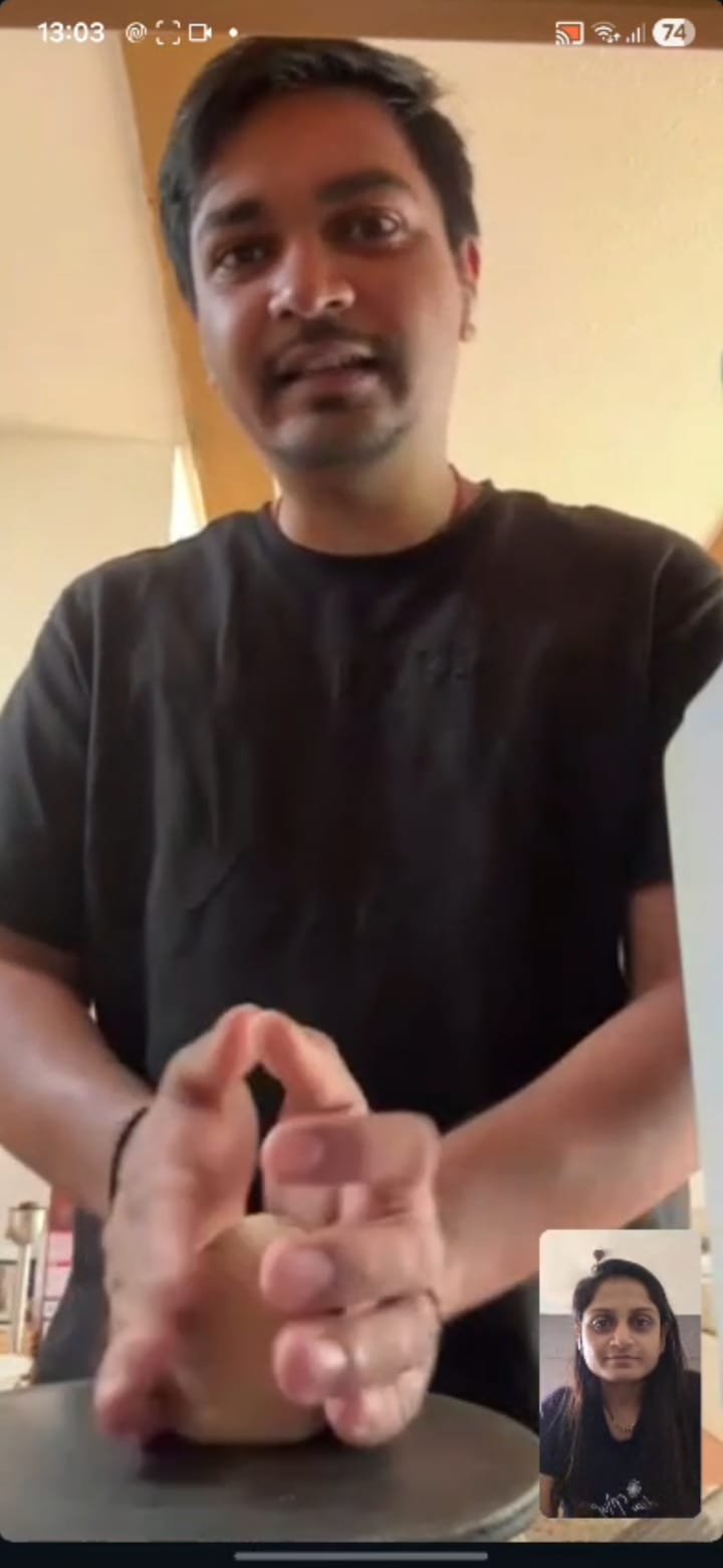Video call · 14 · Jaydip cooking