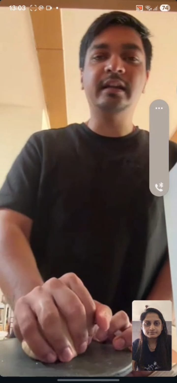 Video call · 15 · Jaydip cooking